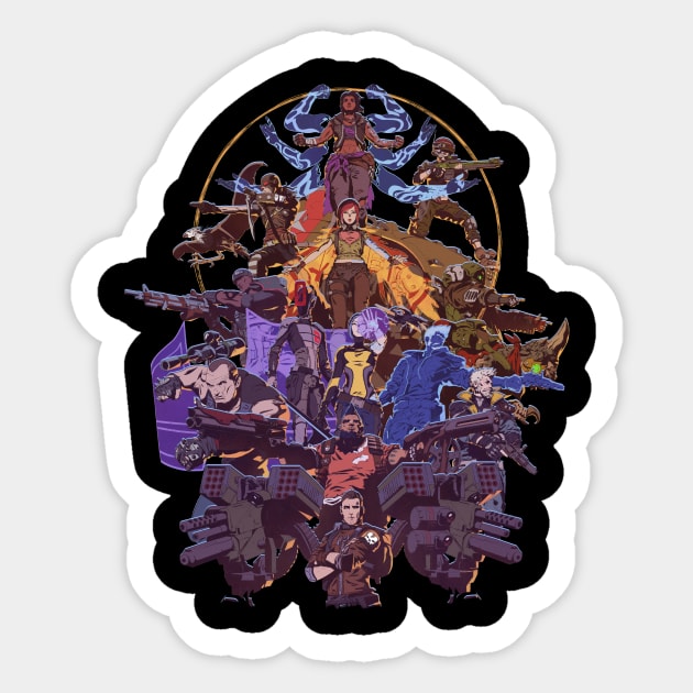 Vault Season - Borderlands Sticker by Max58